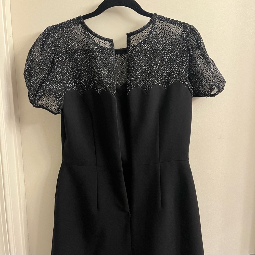Gal Meets Glam Rhiannon Black Mini Dress Size US 6 - Picture 8 of 12